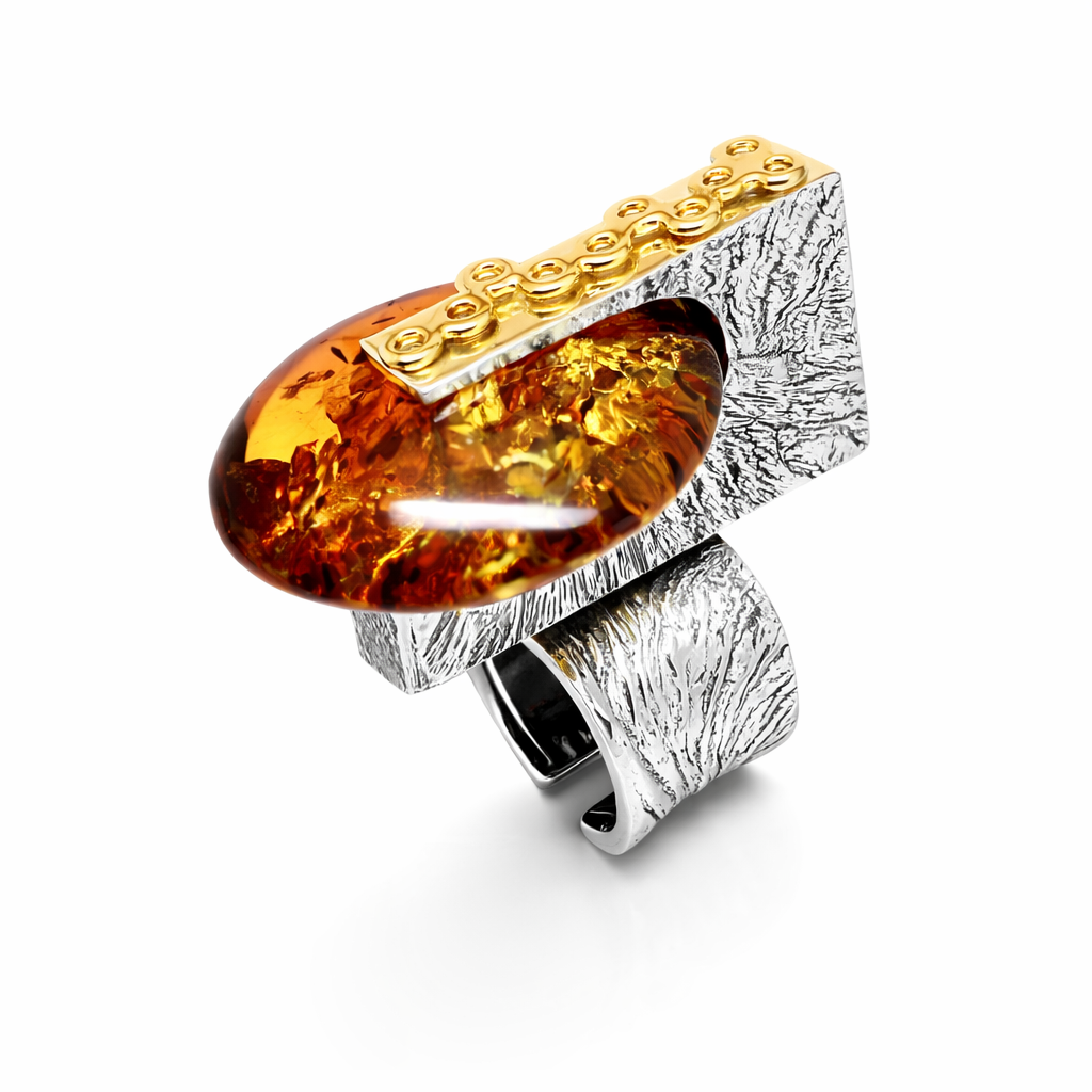 Amber ring